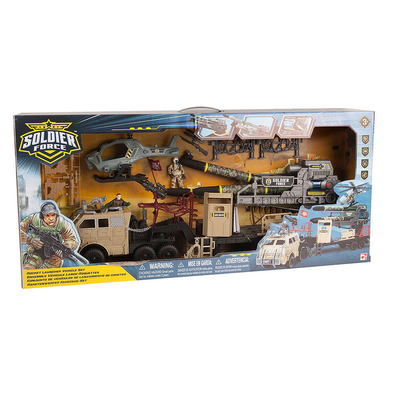 Soldier Force Rocket Launcher Vehicle Set - R Exclusive