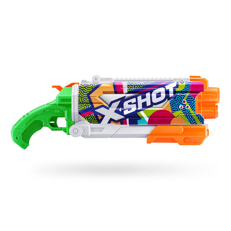 Zuru X-Shot Water Fast-Fill Skins Pistolet à eau à pompe (les styles peuvent varier)