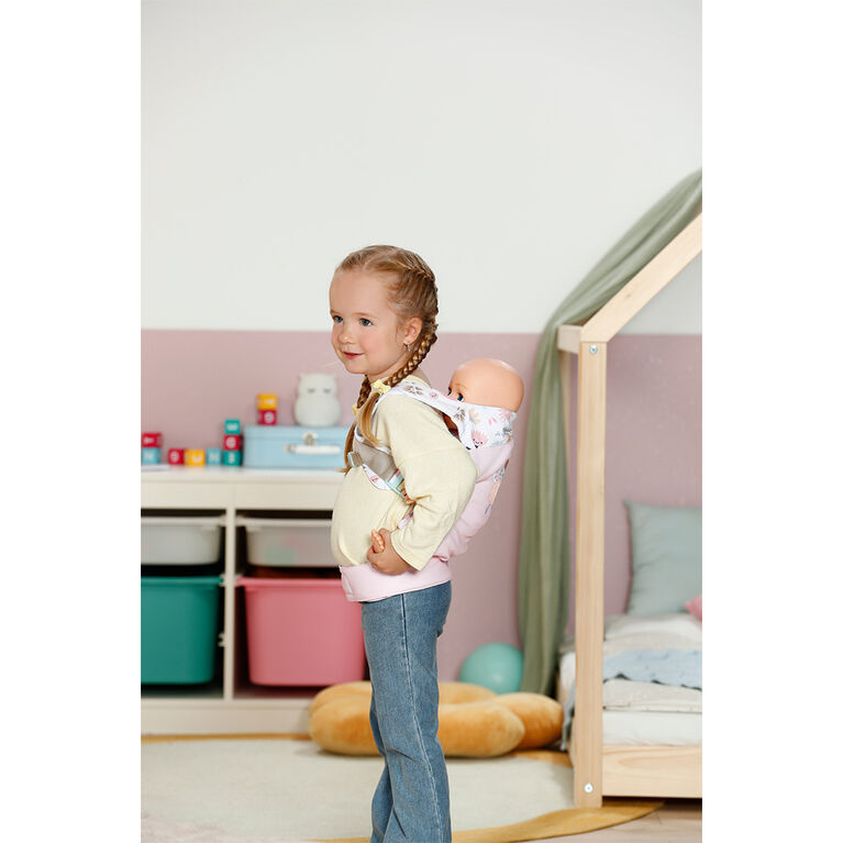 Porte-poupée Fleur BABY born pour les poupées de 36 cm et 43 cm Porte-poupée Fleur BABY born pour les poupées de 36 cm et 43 cm