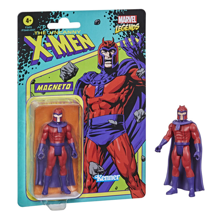 Hasbro Marvel Legends Series, figurine de collection retro Magneto
