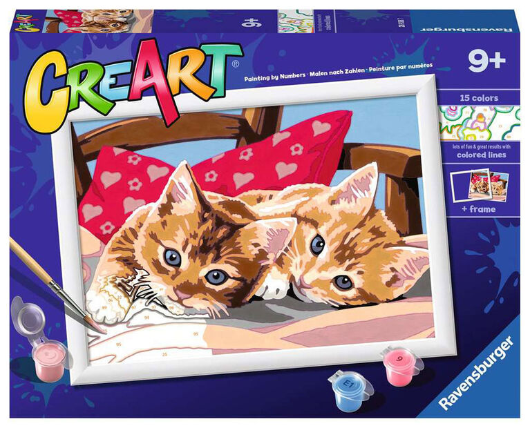 CreArt Kids Two Cuddly Cats