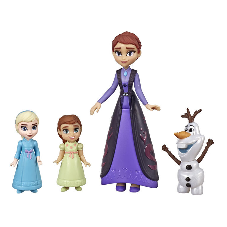 Disney Frozen Family Set Elsa and Anna Dolls with Queen Iduna Doll and Olaf Toy, Inspired by the Disney Frozen II