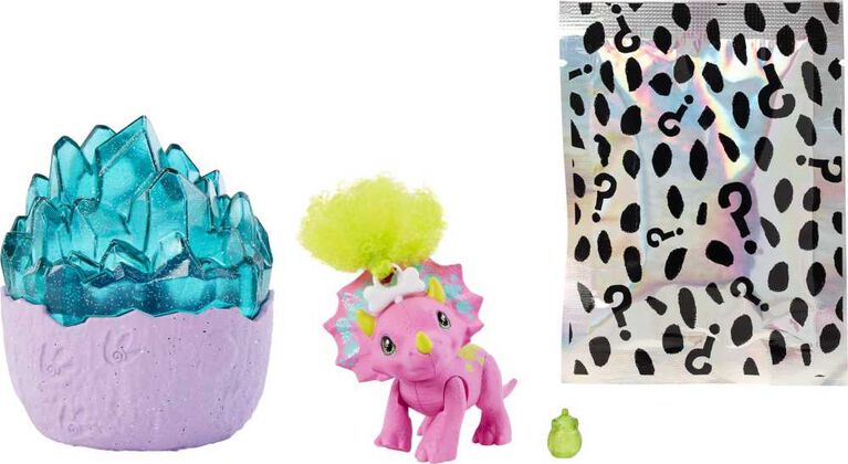 Cave Club Dino Baby Crystals Surprise Pet with Accessories and Slime or Sand - Styles May Vary