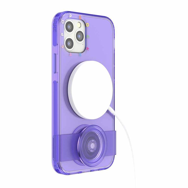 PopSockets PopCase iPhone 12/12 Pro Purple Ice