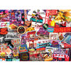 Flashbacks Quick Stop Diner 1000 Piece Jigsaw Puzzle