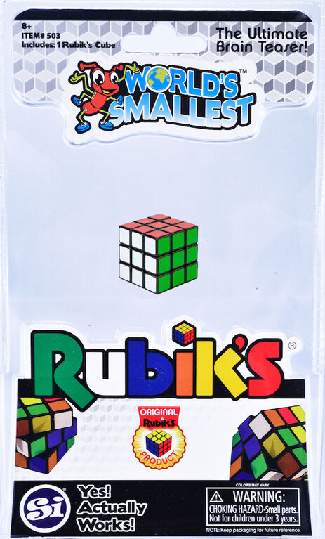 Worlds Smallest Rubik's Cube - English Edition