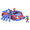 Hasbro Marvel Spidey and His Amazing Friends Web-Crawler Crew, Vehicle and Four Action Figures - R Exclusive