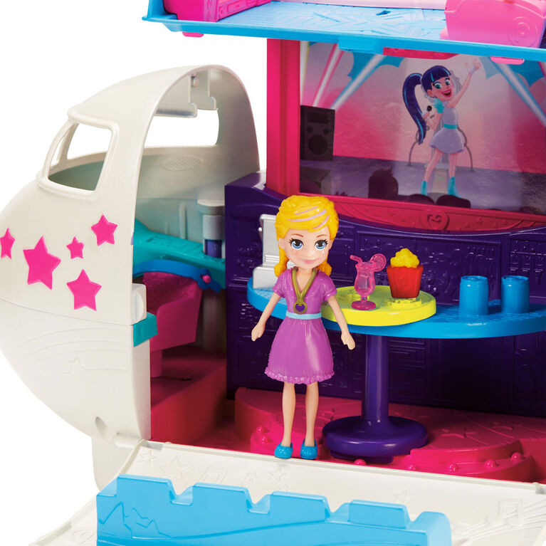 Polly Pocket Flying Fabulous Jet - R Exclusive