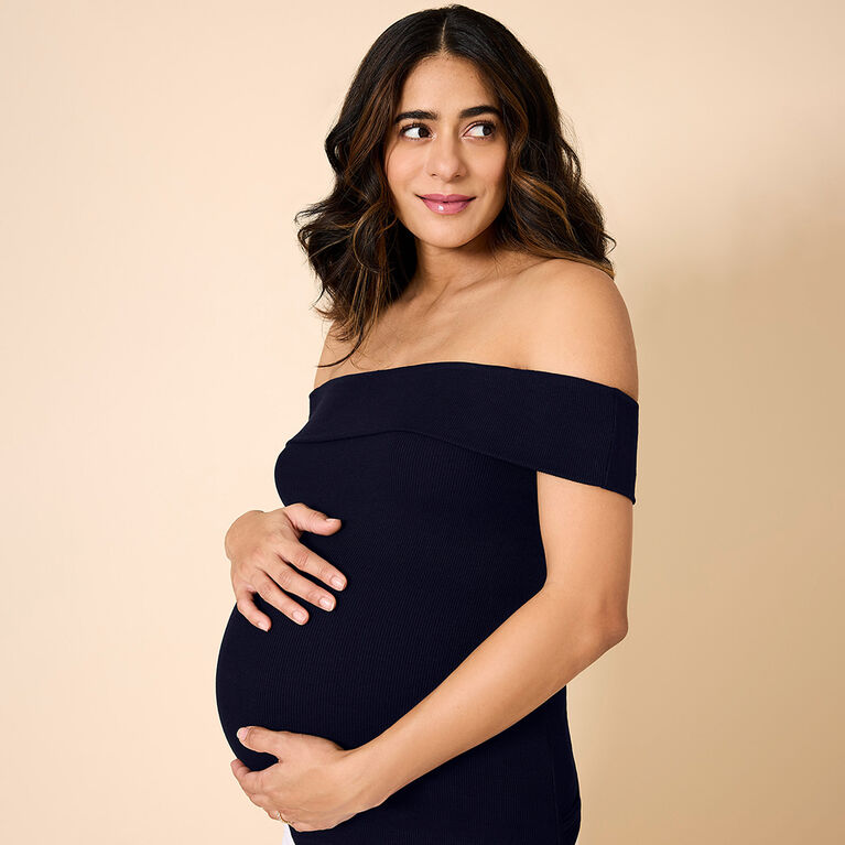 Motherhood Haut &Agrave; &Eacute;paules Dėnud&eacute;es