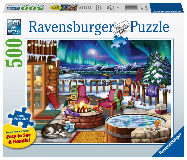 Ravensburger - Northern Lights 500pc Large Format Puzzle