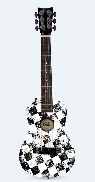 First Act Checkered Acoustic Guitar