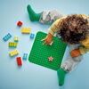 LEGO DUPLO Plaque de construction verte, Jouet de construction, la base d'exposition pour enfants suscite le jeu créatif 10460