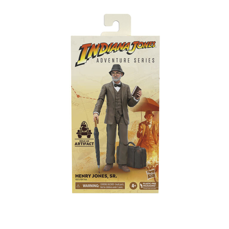 Indiana Jones and the Last Crusade Adventure Series Henry Jones, Sr., 6 Inch Indiana Jones Action Figures
