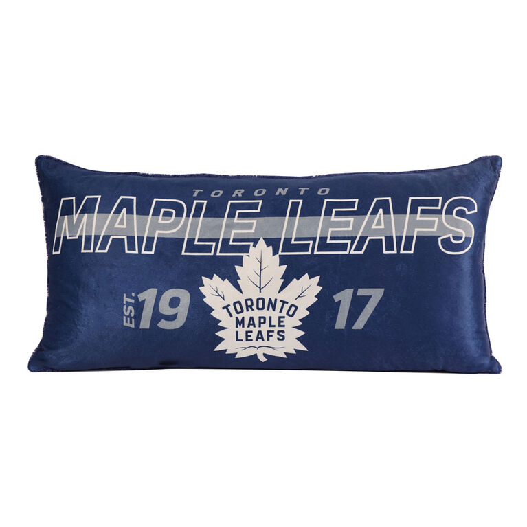 NHL Toronto Maple Leafs Body Pillow, 18" x 36"