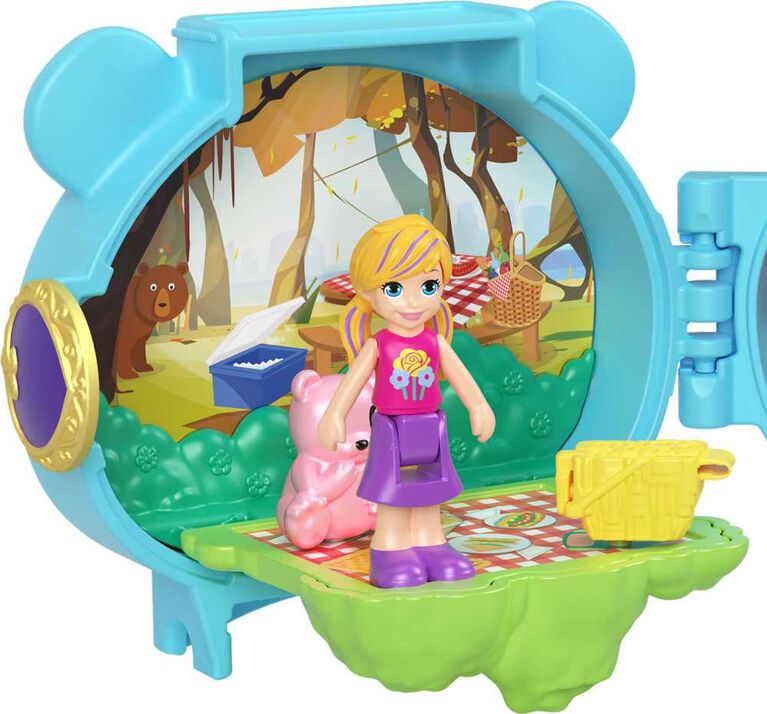 Polly Pocket Pet Connects Stackable Compact, Doll, Animal, Accessory ...