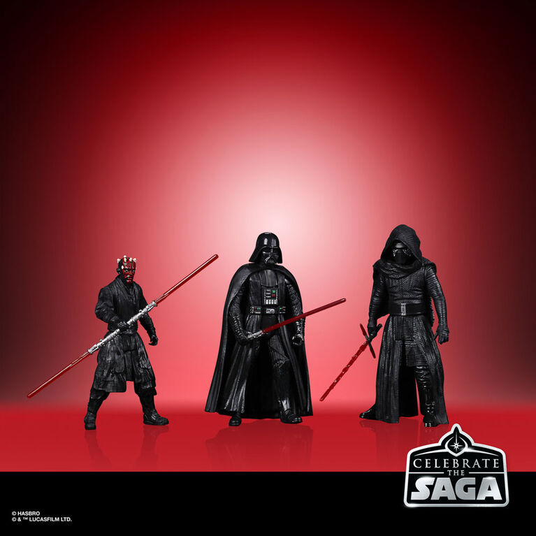 Star Wars Celebrate the Saga Toys Sith Action Figure Set 5-Pack, 3.75-Inch-Scale Collectible Figures - R Exclusive