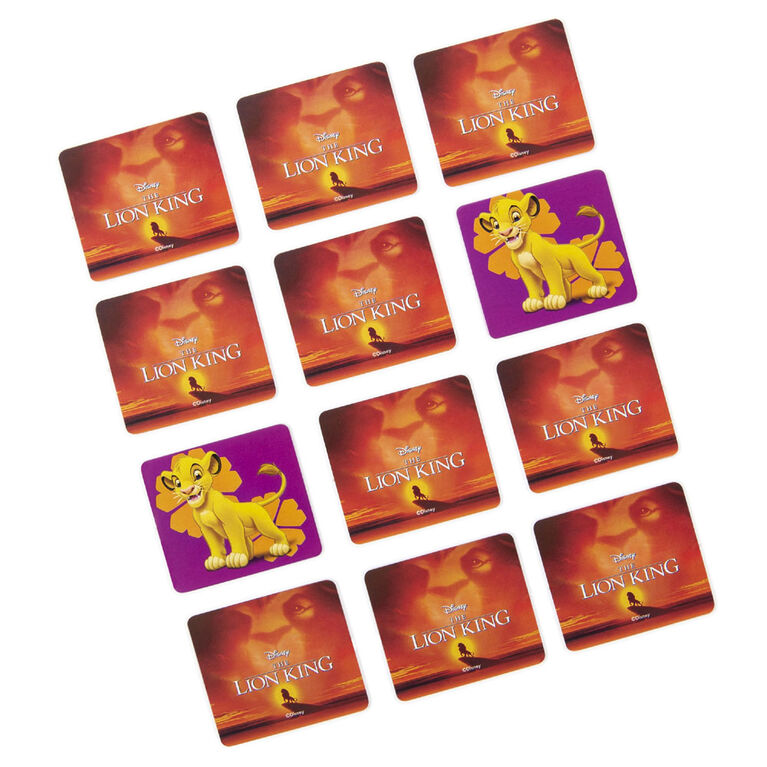 Lion King Memory Match Game