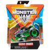 Monster Jam, Official Grave Digger Monster Truck, Die-Cast Vehicle, Show Time Series, 1:64 Scale