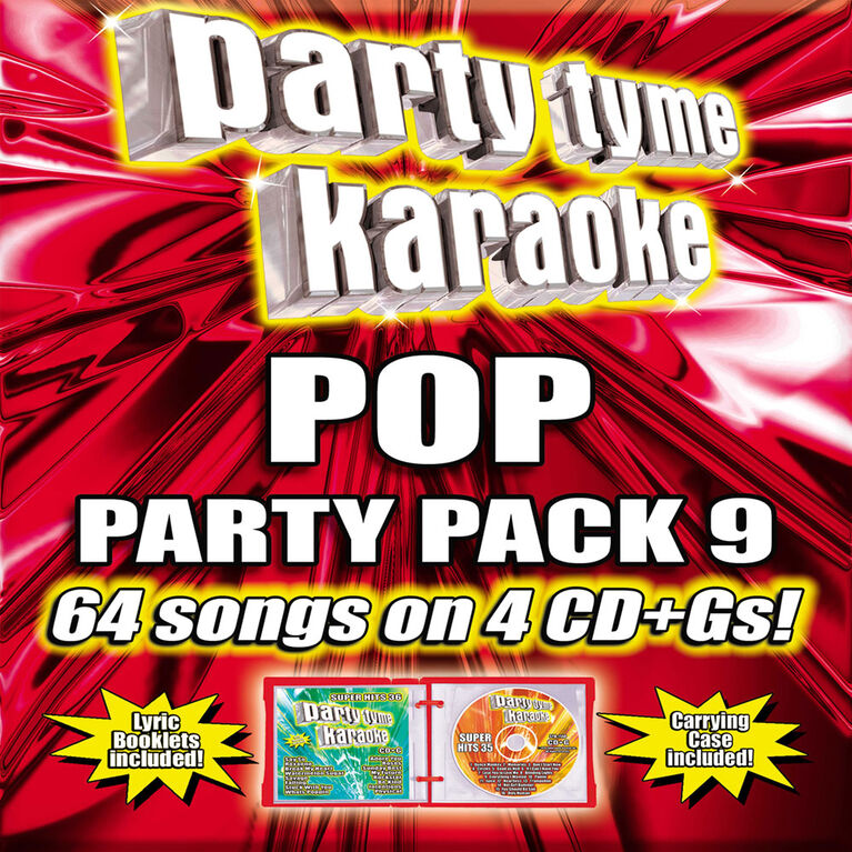 Party Tyme Karaoke - Pop Party Pack 9 - Édition anglaise