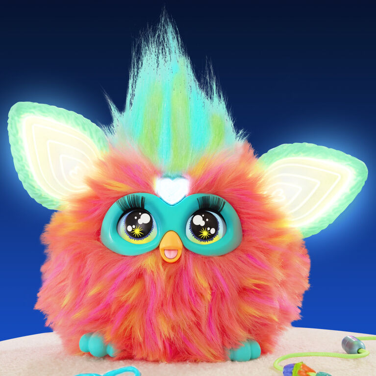 Furby Coral Interactive Plush Toy - French Version