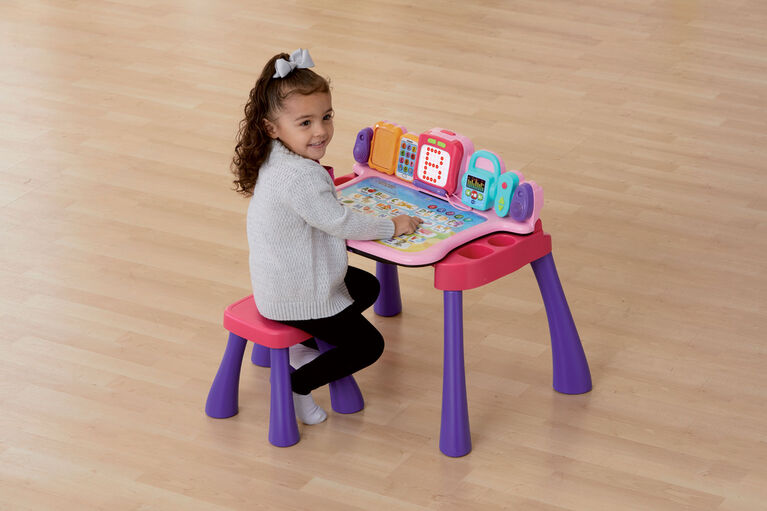 Vtech Magi bureau interactif 4 en 1 - Rose - Notre exclusivité - Édition française