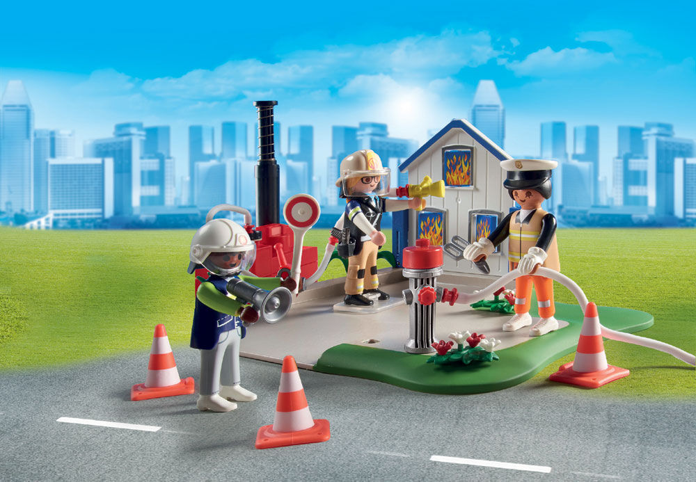 Playmobil city action carrefour hot sale