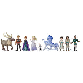Disney's Frozen 2 Ultimate Adventure Collection, Includes 10 Dolls and 2 Capes, Inspired by Frozen 2 Movie - R Exclusive