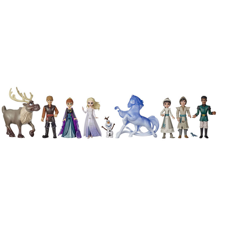 Disney La Reine des neiges 2, Collection Grande aventure, inclut 10 poupées et 2 capes, inspirée du film - Notre exclusivité