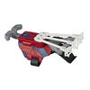 Marvel Spider-Man Web Shots Gear blaster jouet Multi-attaque, inclut 3 projectiles en forme de toile