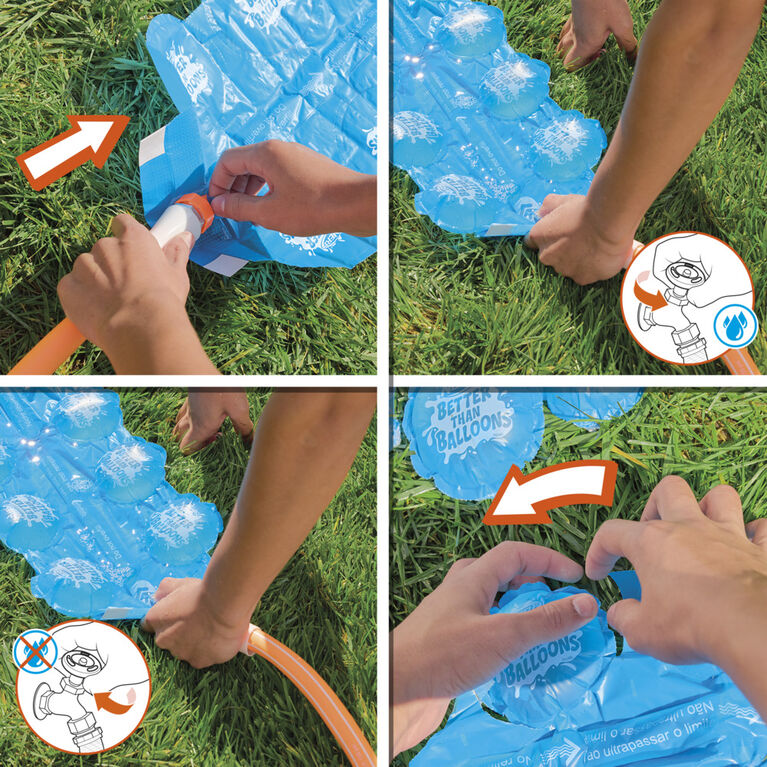 Nerf Better Than Balloons Brand Water Toys 108 Pods