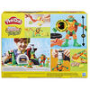 Play-Doh Les Tortues Ninja Four lance-pizza, coffret de pâte à modeler