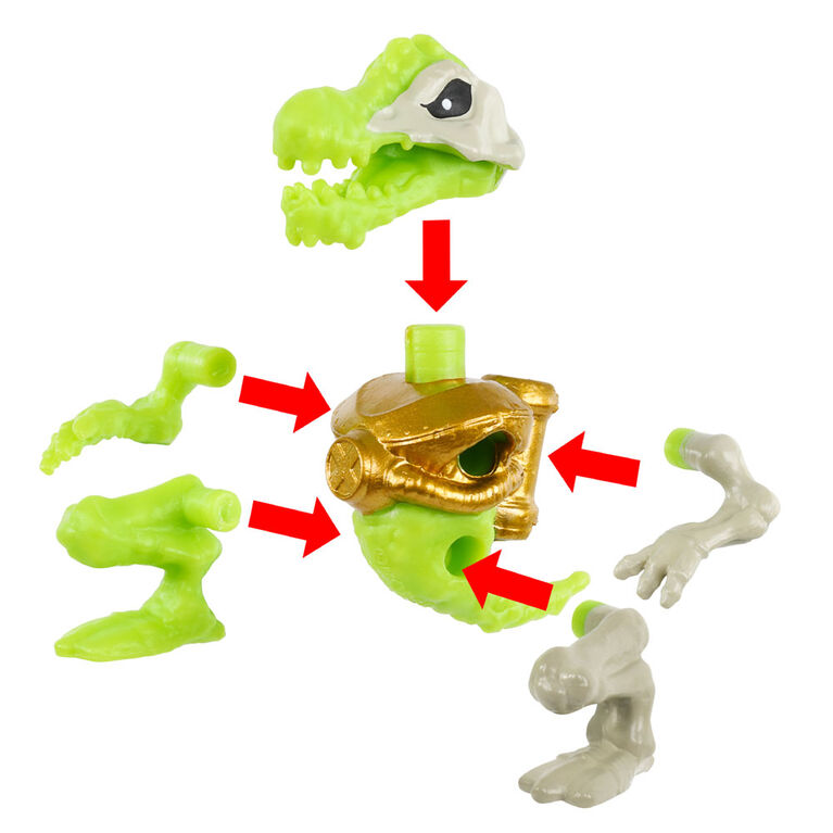 Treasure X Dino Gold Mini Egg Pk