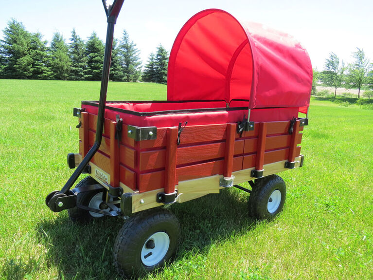 Millside - Classic Wagon 20 inch x 38 inch with Pad and Canopy