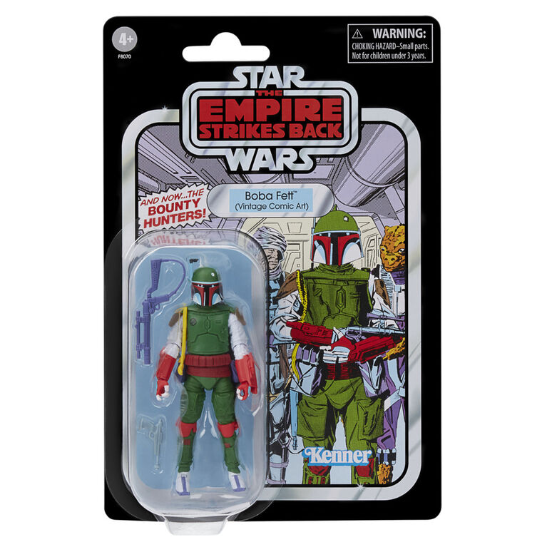 Star Wars The Vintage Collection Boba Fett (Vintage Comic Art Edition) Action Figures (3.75 Inch)