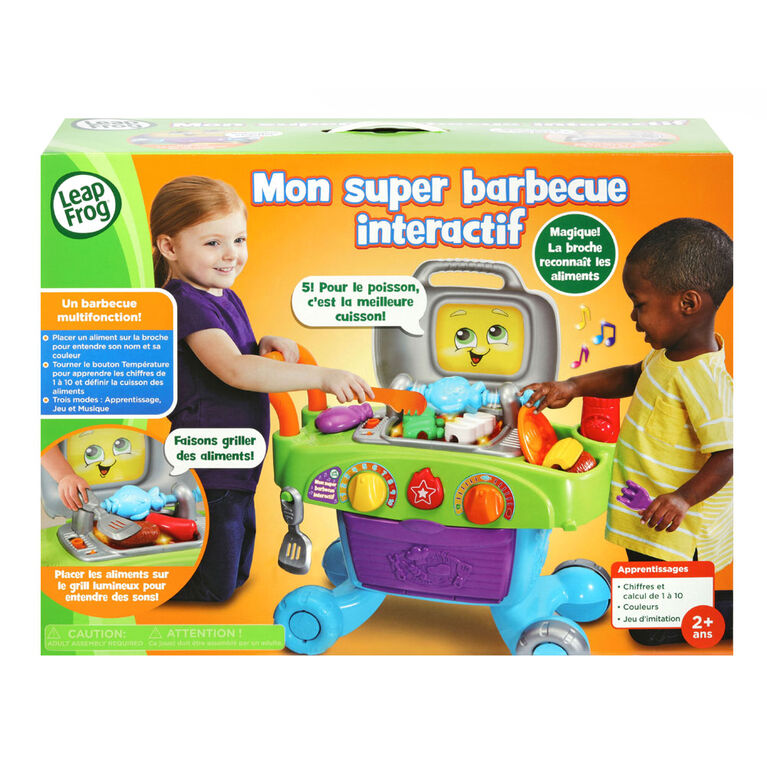 LeapFrog Smart Sizzlin' BBQ Grill - French Edition