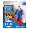 DC Comics, Figurine articul&eacute;e SUPERMAN de 10 cm avec 3 accessoires myst&egrave;re, Adventure 4