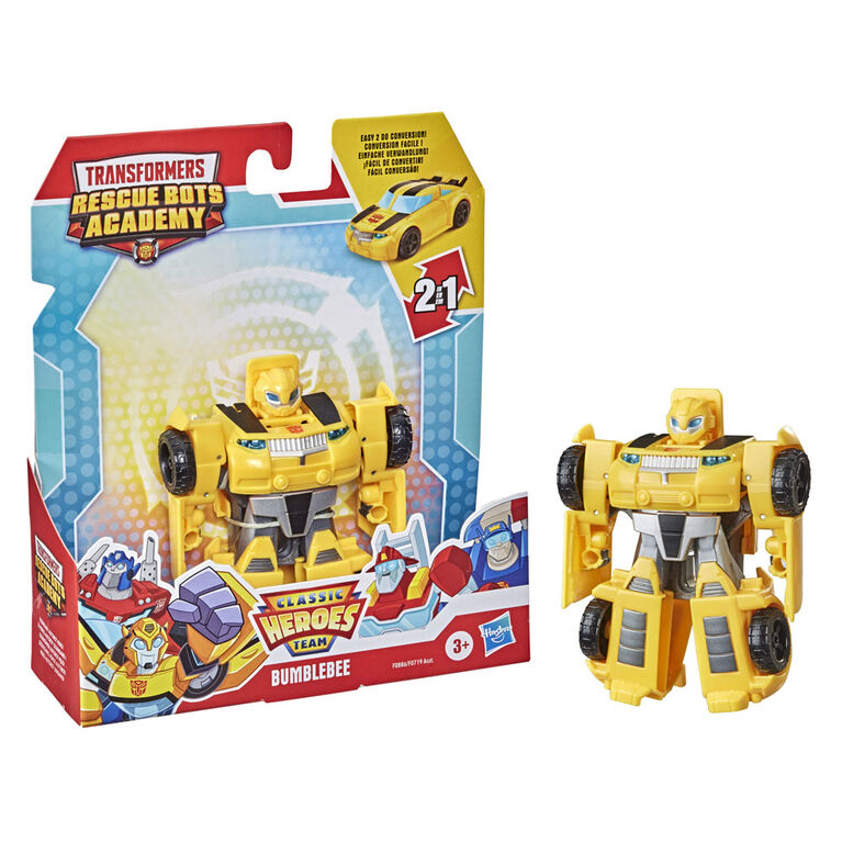 Playskool Heroes Transformers Rescue Bots Academy Classic Heroes Team Bumblebee