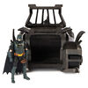 DC Comics, Crusader Batmobile Playset with Exclusive 4-inch Batman Figure, 3 Super-Villain Paper Figures