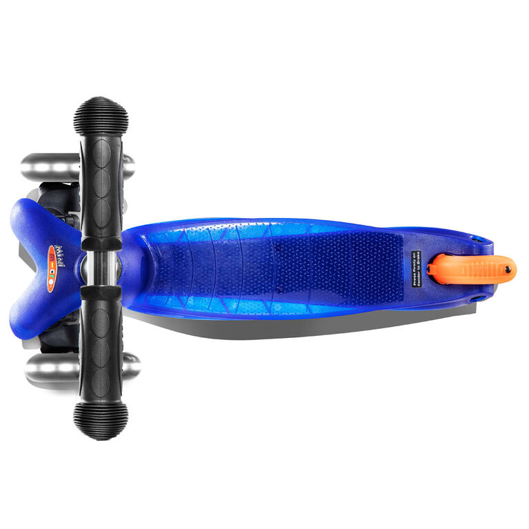 Micro Scooters Mini Micro Classic Led Kickboard Blue - R Exclusive