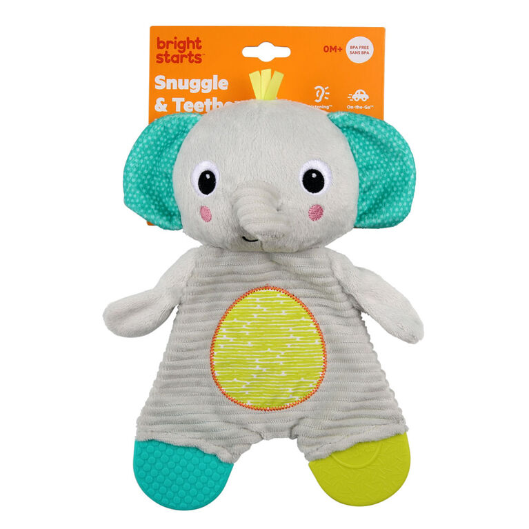 Bright Starts - Snuggle & Teether - Elephant