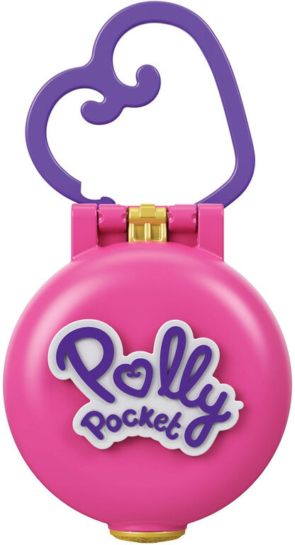 Coffret La Ruche Aux Abeilles de Polly Pocket avec Ruche Amovible, Surprises, Fond Personnalisable, Mini-Poupée avec 5 Articulations