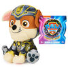 PAW Patrol: The Mighty Movie, Mighty Pups Rubble Plush Toy, 7-Inch Tall, Premium Stuffed Animals