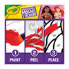Trousse d'autocollants mosaïques Paint & Peel de Crayola, Princesses Disney