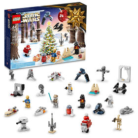 LEGO Star Wars Le calendrier de l'Avent 75340, Ensemble de jeux de construction amusant pour les enfants (329 pièces)
