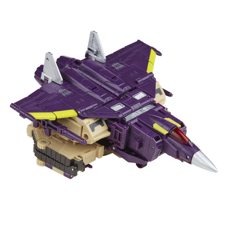 Transformers Toys Generations Legacy Series Leader Blitzwing Triple ChangerAction Figure, 7-inch