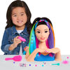 Barbie Rainbow Sparkle Deluxe Styling Head - Black Hair - R Exclusive