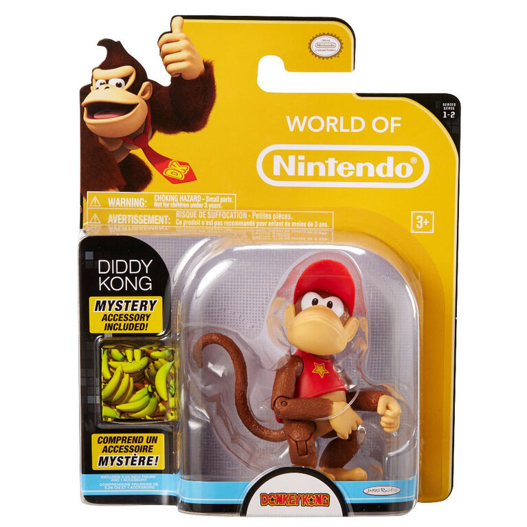 World of Nintendo - 4" Figures - Wave 2 - Diddy Kong