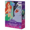 Disney Princess, 100-Piece Reversible Jigsaw Puzzle Double-Sided The Little Mermaid Ariel and Ursula