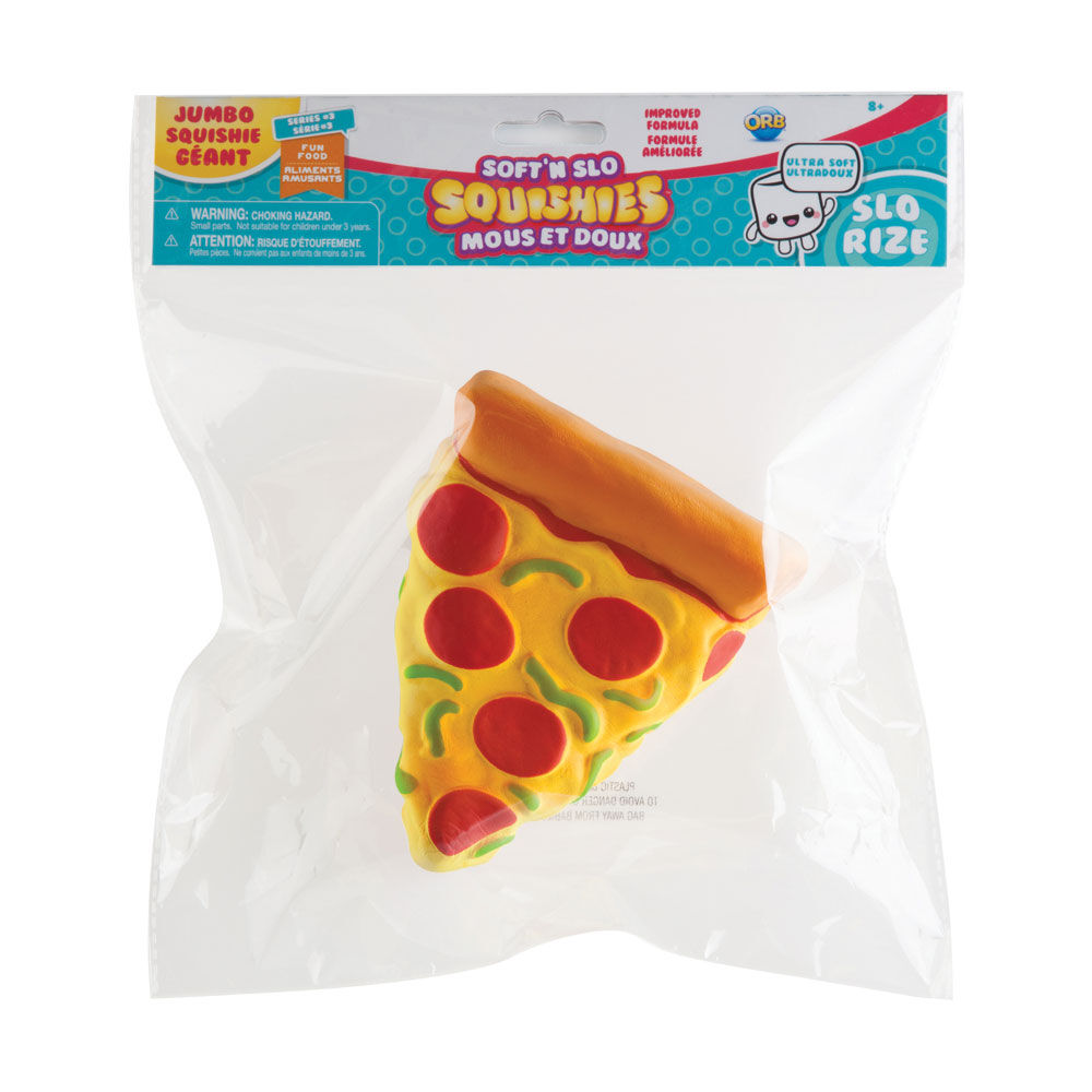 Squishy pizza toy top