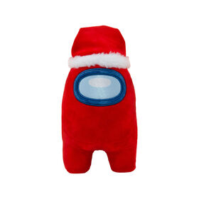 Among Us 8" Christmas Plush - Santa Hat